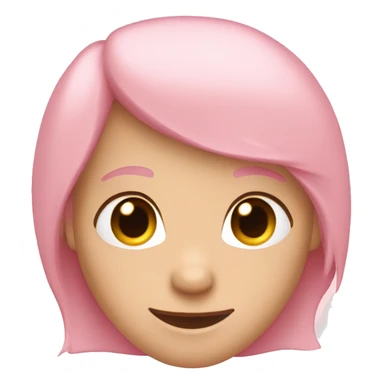 Light pink hart sticker