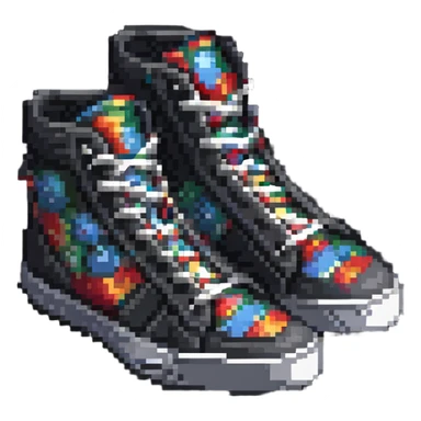 Nike Air Jordan high-top sneaker sticker