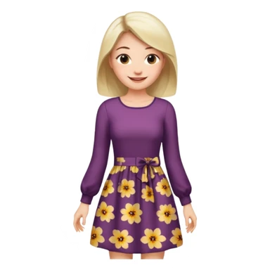 Clothes online shop principal woman sticker