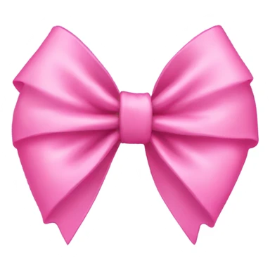 Pink bow sticker