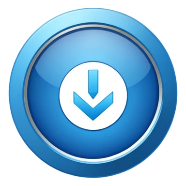 Badge certification insta en bleu  dans un rond et une fleche blache sticker