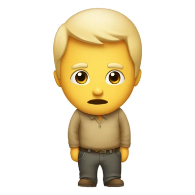 Emoji being sneaky  sticker