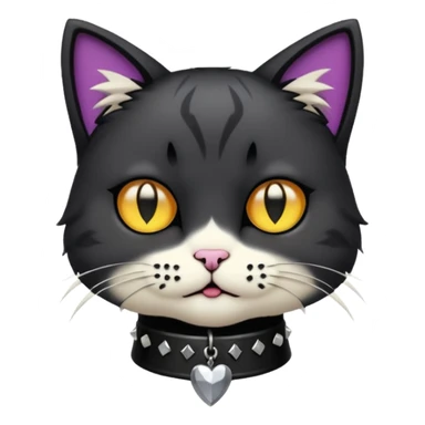 an emo cat  sticker