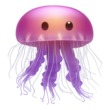 Jellyfish exercising sticker