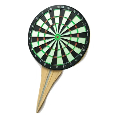 flying darts sticker