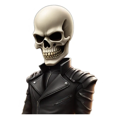 overlord-Ghost Rider sunset hill sticker