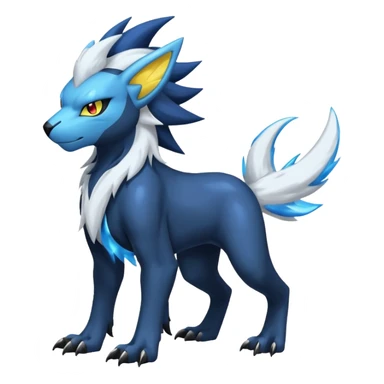 Luxray-Manectric-Absol-fusion, full body sticker