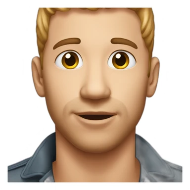 Gay man kissed sticker