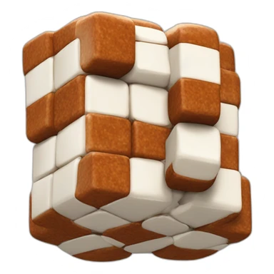 Merguez qui fait tu Rubix cube sticker