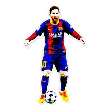 Messi  sticker