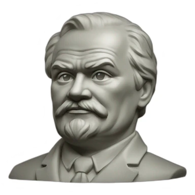 palace of the soviets ussr lenin statue sticker