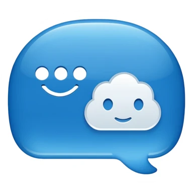 a message icon with a "comenta" caption sticker