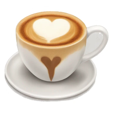 cappucino heart emoji sticker