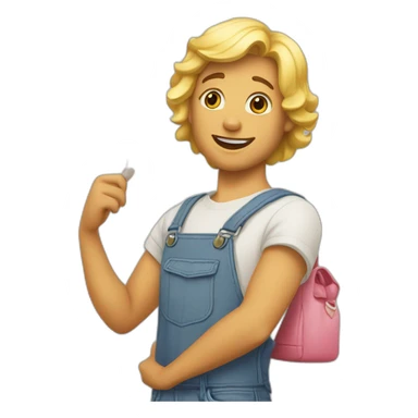 L’amour-est-dans-le-pre sticker