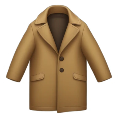 coat Split in half sticker