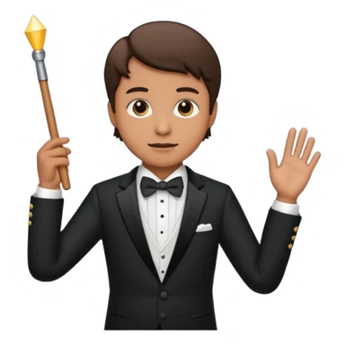 music conductor emoji sticker