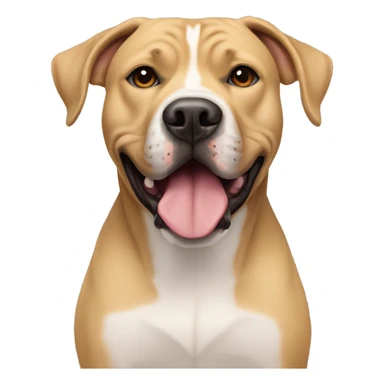 American staffordshire terrier mixed with labrador sticker