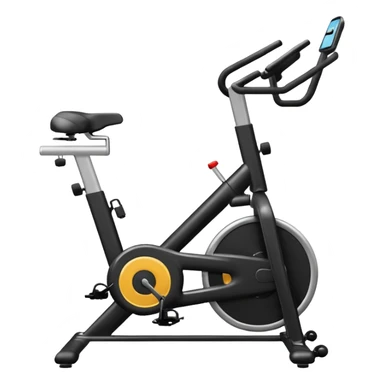Stationary bike sticker