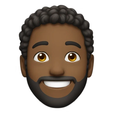 Hakim smiling sticker