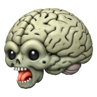 Cérebro podre sticker