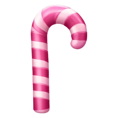 Pink candy cane  sticker