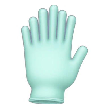 medical-gloves sticker