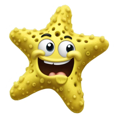 Sponge bob starfish sticker