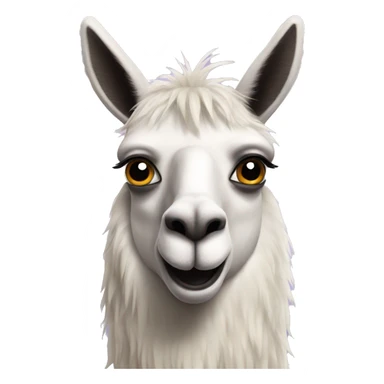 Trauma Llama sticker