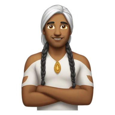 Indian in whitehouse sticker