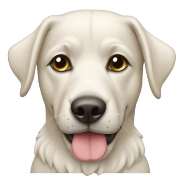 ağlayan köpek sticker