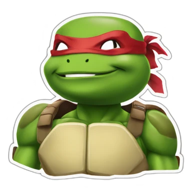 tmnt raphael sticker