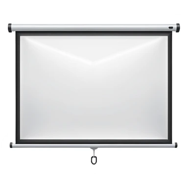 Projector screen sticker