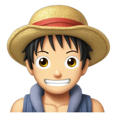 one piece luffy sticker