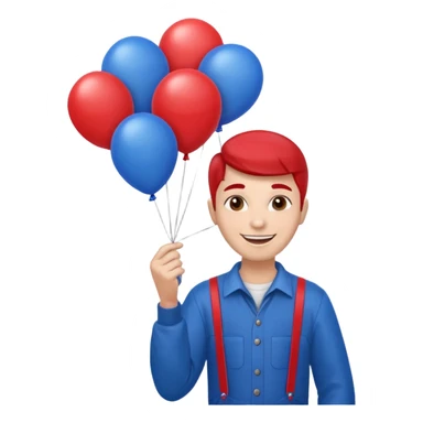 Street Balloon Seller sticker