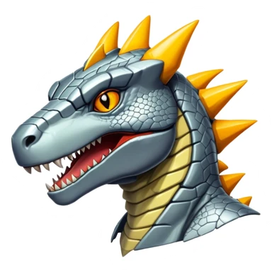  Cool Edgy Shiny Greymon-Reptile full body sticker