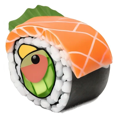 California roll sushi  sticker