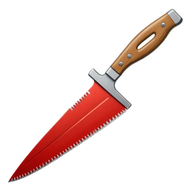 säge mit griff sticker