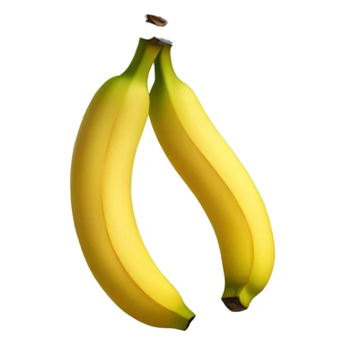 Bananas wrapped in a chain sticker