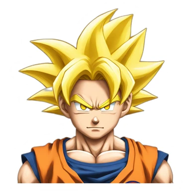 Goku super saiyain sticker