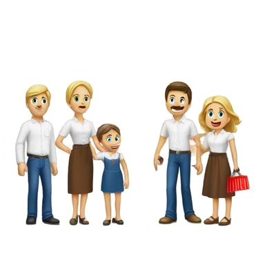 Rewe Familie Schmitz supermarket we Bertel sticker