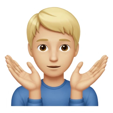 Naked blonde with both hands grabbing weiner sticker