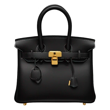 black hermes birkin bag sticker