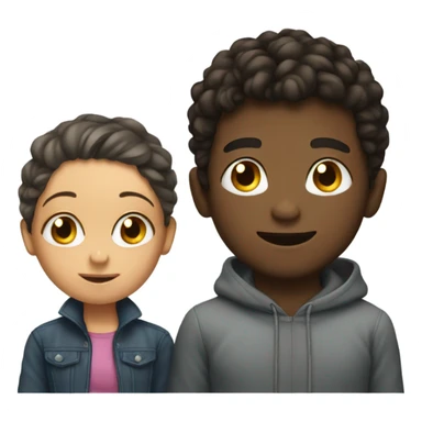 Boy loving a girl extremely hard  sticker