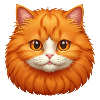 tangerine cat sticker