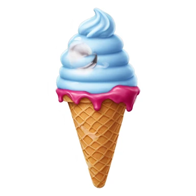 Spider man ice cream  sticker