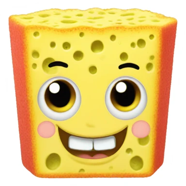 cute baby sponge bob sticker