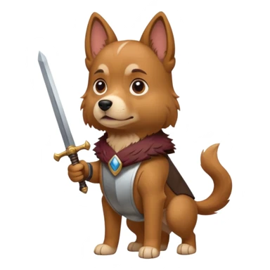 собака з мечем sticker