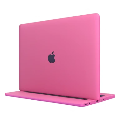 pink MacBook laptop sticker