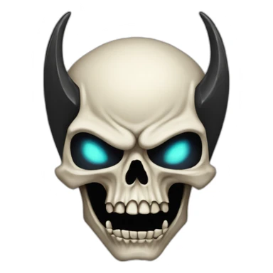 avenged sevenfold bat skull sticker