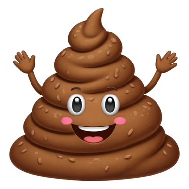 Caca qui danse sticker